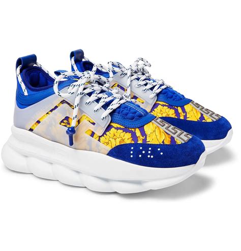 mens versace shoes chain reaction|Versace chain reaction sneakers price.